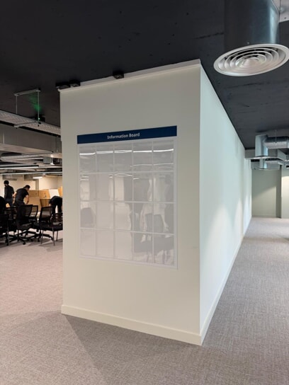 An image of an information board.